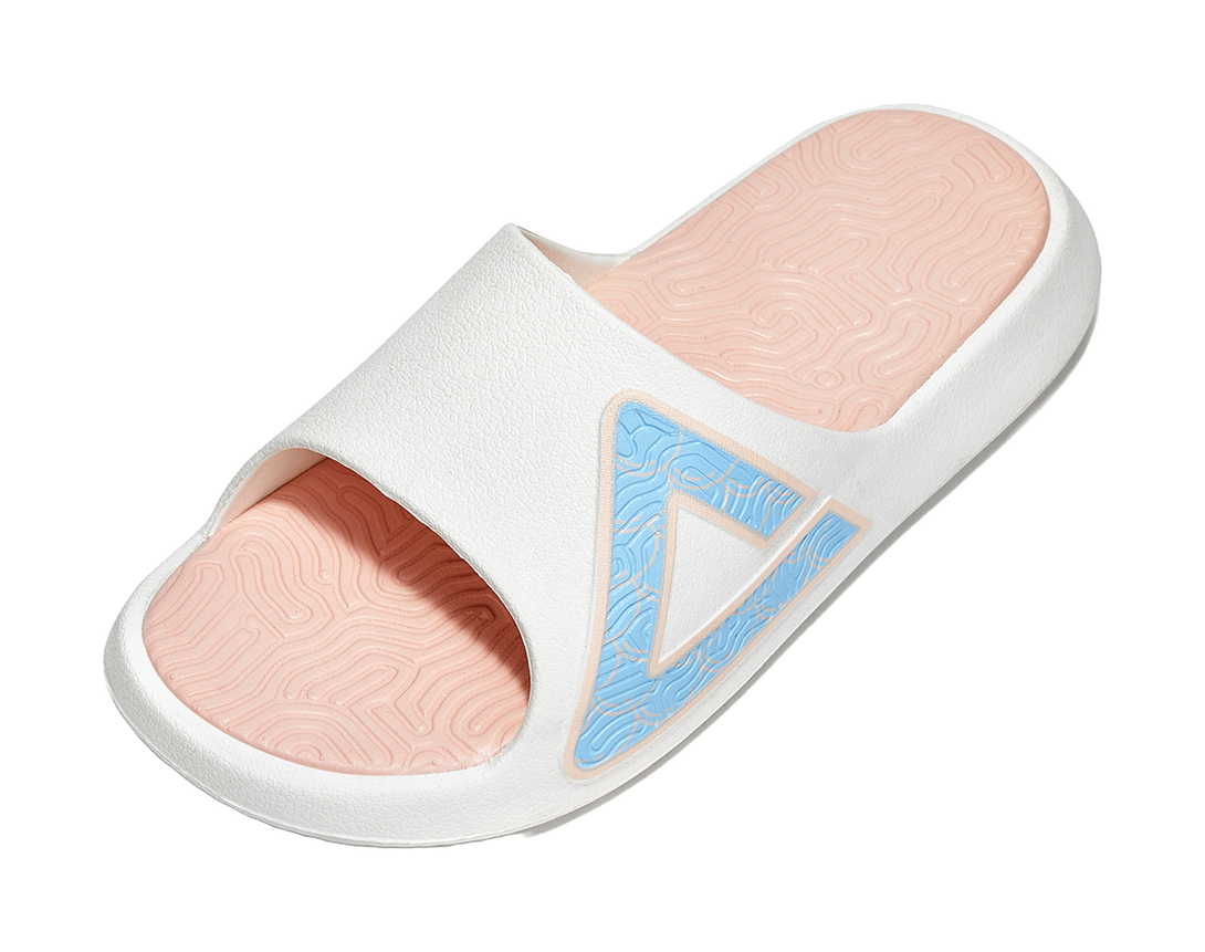 PEAK State Pole Guochuang Slides - Spacetime Gate Design, EVA Sole & Slip-Resistant Lotus Pink 