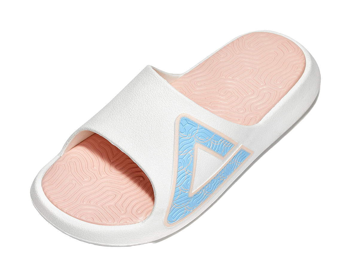 PEAK State Pole Guochuang Slides - Spacetime Gate Design, EVA Sole & Slip-Resistant Lotus Pink 