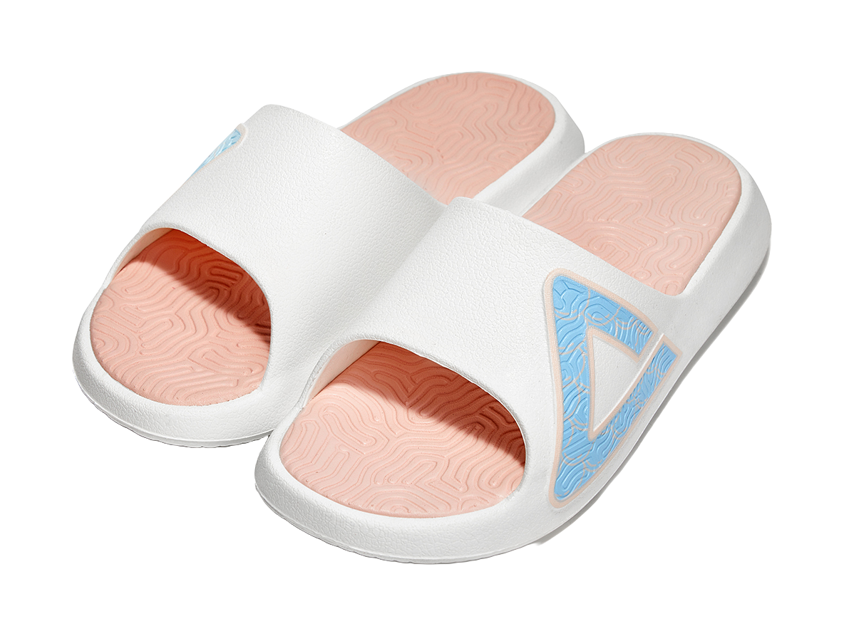 PEAK State Pole Guochuang Slides - Spacetime Gate Design, EVA Sole & Slip-Resistant Lotus Pink 