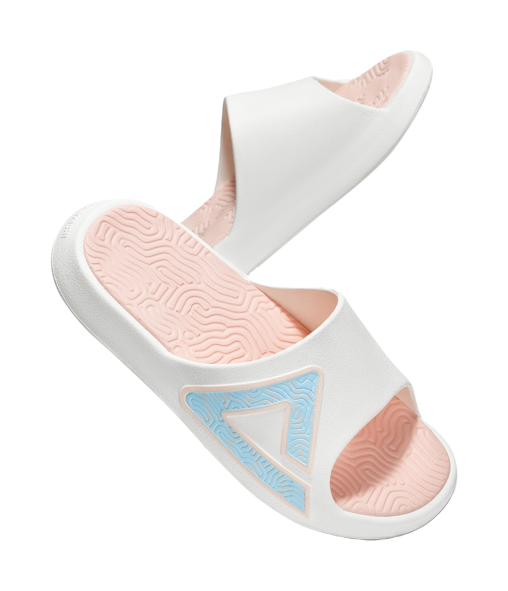 PEAK State Pole Guochuang Slides - Spacetime Gate Design, EVA Sole & Slip-Resistant Lotus Pink 
