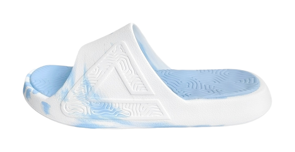PEAK State Pole Guochuang Slippers Cushioning Slip Resistant Abrasion Resistant Slide Slippers Unisex White Blue 