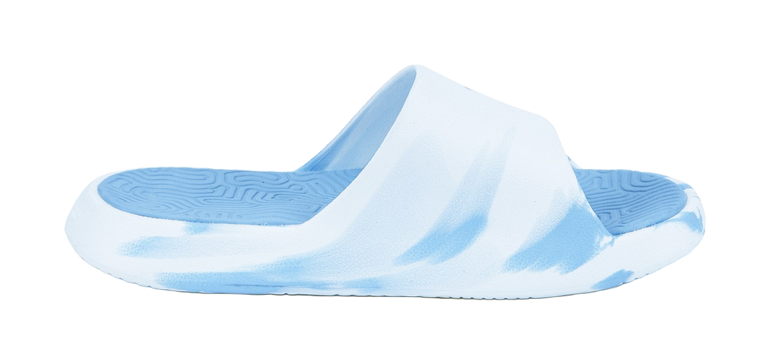 PEAK State Pole Guochuang Slippers Cushioning Slip Resistant Abrasion Resistant Slide Slippers Unisex White Blue 