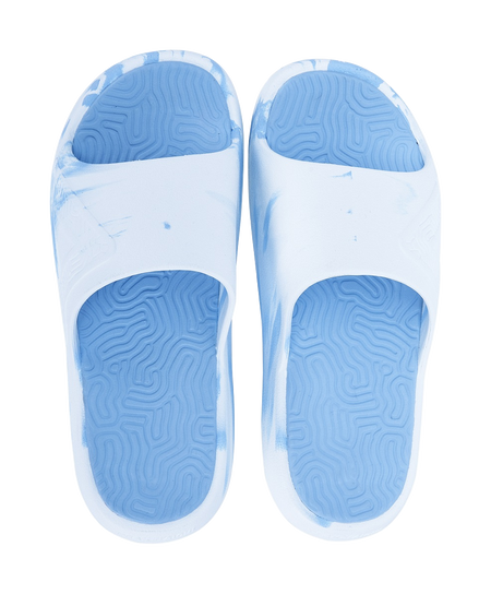 PEAK State Pole Guochuang Slippers Cushioning Slip Resistant Abrasion Resistant Slide Slippers Unisex White Blue 