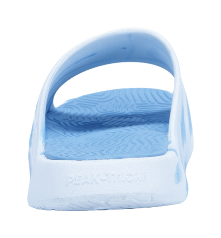 PEAK State Pole Guochuang Slippers Cushioning Slip Resistant Abrasion Resistant Slide Slippers Unisex White Blue 