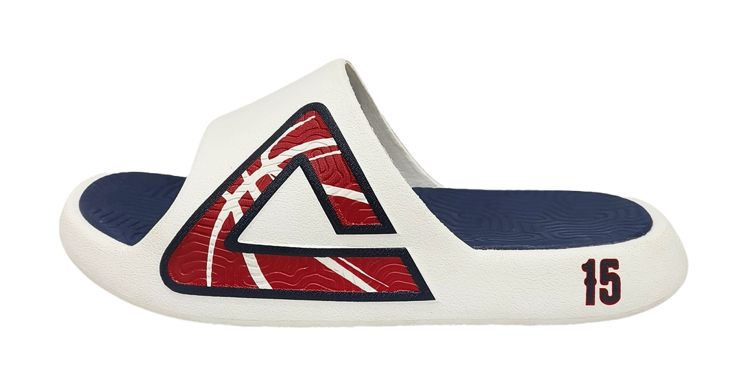 PEAK State Pole Guochuang Slippers EVA Totem Slip Resistant Odor Resistant Slide Slippers Men's Navy Blue Red 