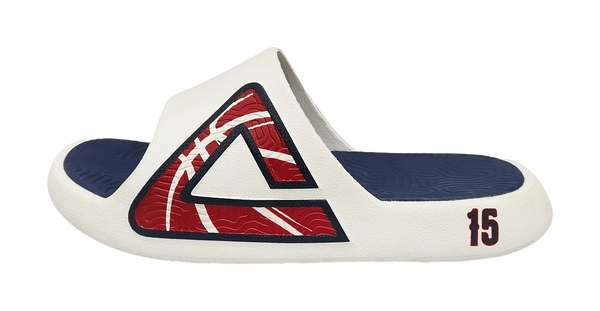 PEAK State Pole Guochuang Slippers EVA Totem Slip Resistant Odor Resistant Slide Slippers Men's Navy Blue Red 