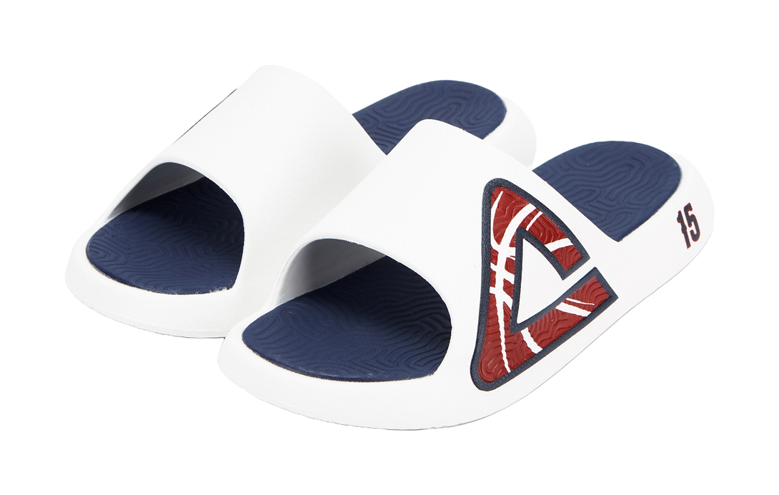 PEAK State Pole Guochuang Slippers EVA Totem Slip Resistant Odor Resistant Slide Slippers Men's Navy Blue Red 