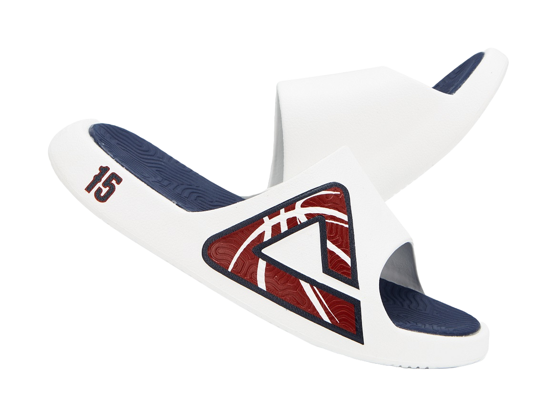 PEAK State Pole Guochuang Slippers EVA Totem Slip Resistant Odor Resistant Slide Slippers Men's Navy Blue Red 