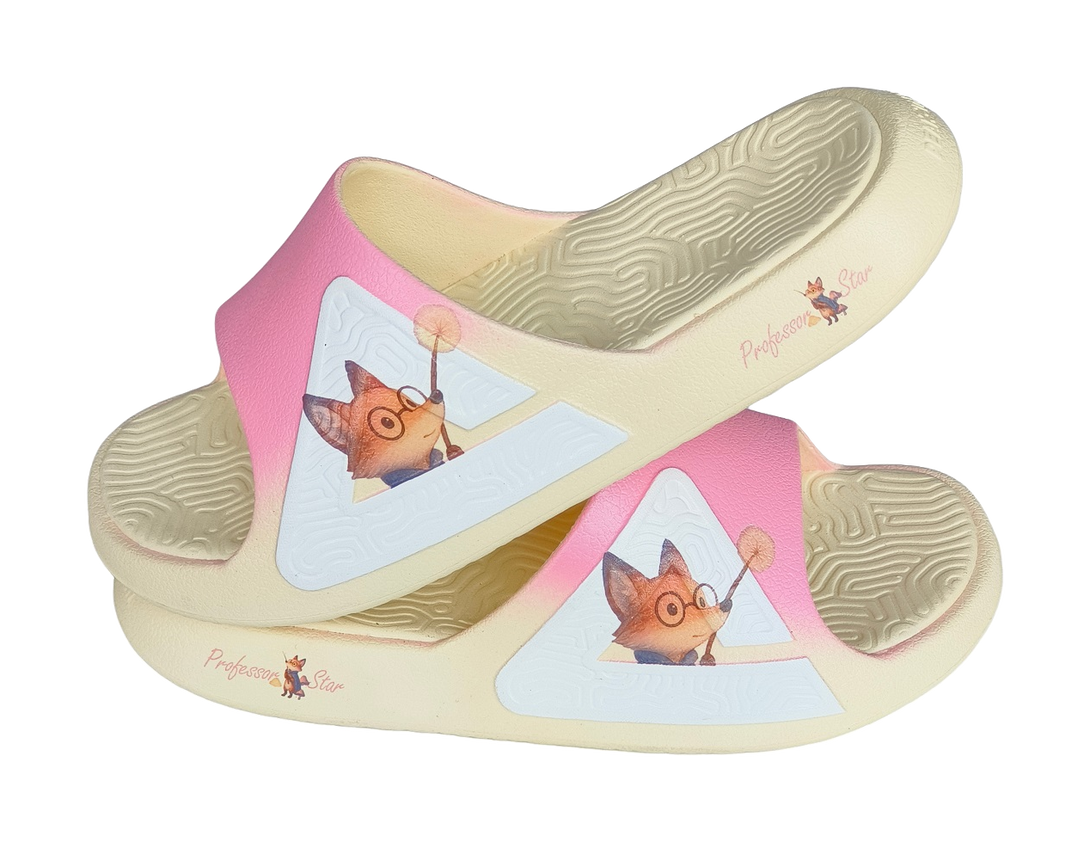 PEAK State Pole Guochuang Slippers Slip Resistant Abrasion Resistant Slide Slippers Unisex Lake Blue 