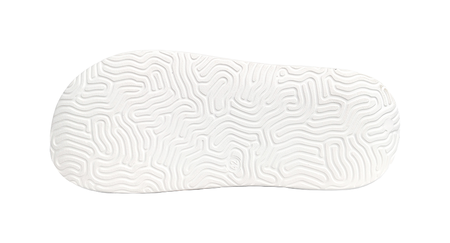 PEAK State Pole Leather Patchwork Slip Resistant Abrasion Resistant Cushioning Slide Slippers Men's White Blue Red 