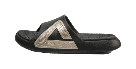 PEAK State Pole Slide Slippers Men's Black Gold 