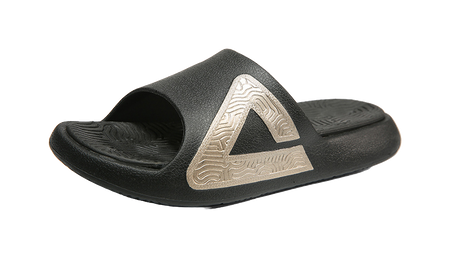 PEAK State Pole Slide Slippers Men's Black Gold 
