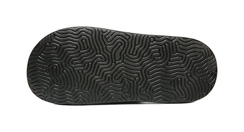 PEAK State Pole Slide Slippers Men's Black Gold 