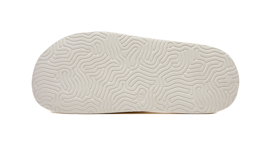 PEAK State Pole Slide Slippers Men's White Red Gray 