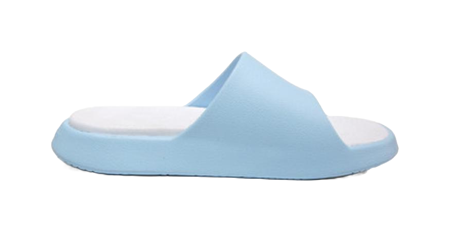 PEAK State Pole Slide Slippers Unisex Sky Blue Baymax 