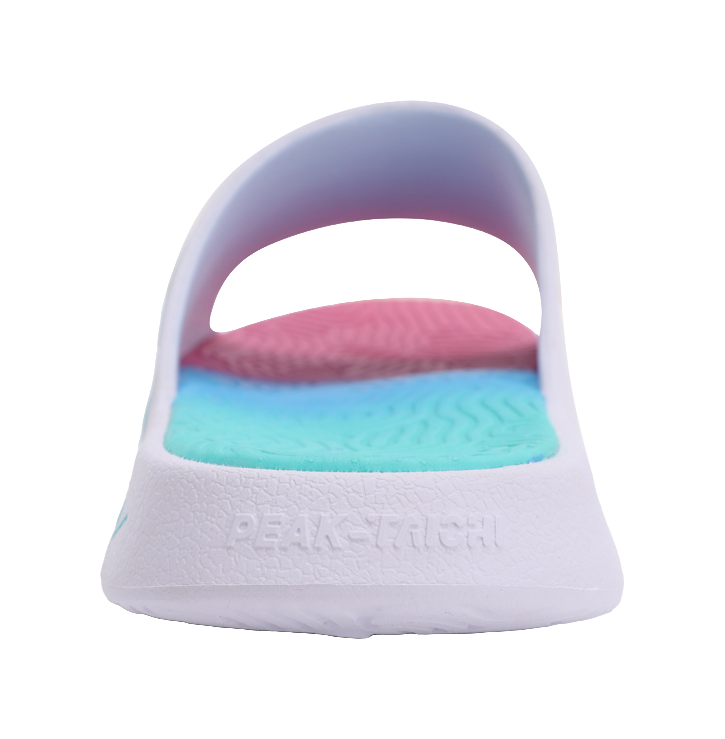 PEAK State Pole Slide Slippers Unisex White Blue Pink Red 