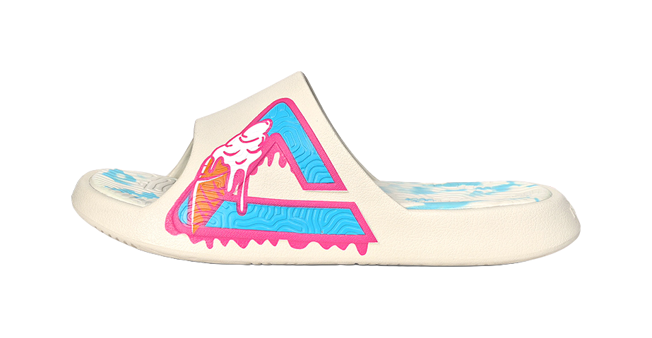 PEAK State Pole Slip-Resistant Abrasion-Resistant Cushioning Slide Slippers Unisex Beige Red Blue 