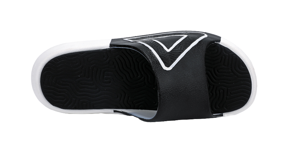 PEAK State Pole Taichi Slippers Unisex Black White 