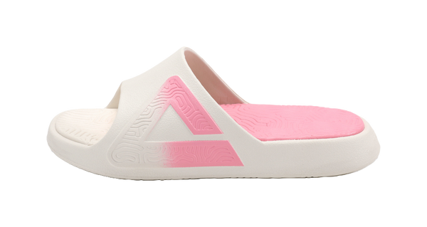 PEAK State Pole Taichi Slippers Unisex Pink Ecru 