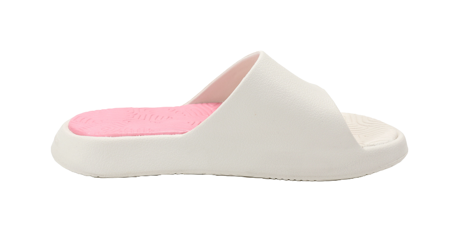 PEAK State Pole Taichi Slippers Unisex Pink Ecru 