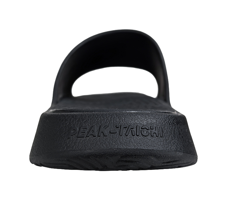 PEAK State Pole Unisex Slides - Graffiti Print, Slip-Resistant & Cushioned Comfort Unisex Black White 