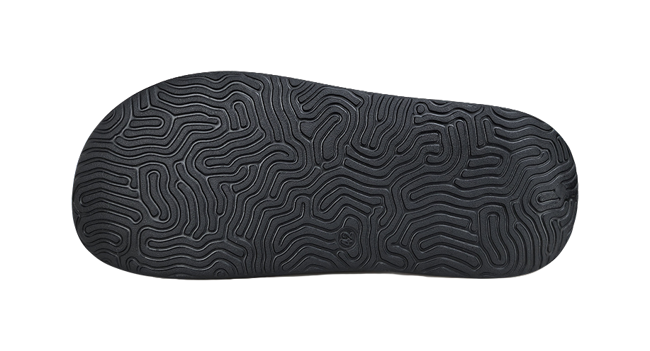 PEAK State Pole Unisex Slides - Graffiti Print, Slip-Resistant & Cushioned Comfort Unisex Black White 