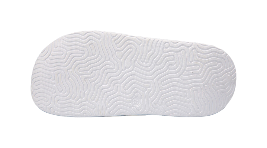 PEAK Statistic Sandals Quiet Slip Resistant Abrasion Resistant Slide Slippers Women's White Black 