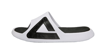 PEAK Style Extreme Slides - Classic Retro Design, Silent & Slip-Resistant Unisex White Black 