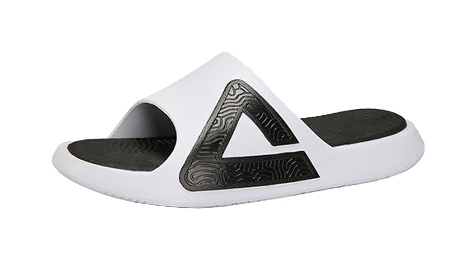 PEAK Style Extreme Slides - Classic Retro Design, Silent & Slip-Resistant Unisex White Black 