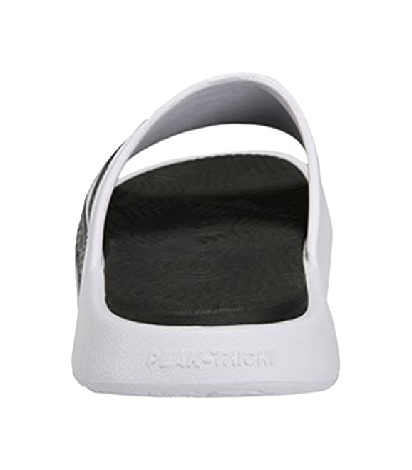 PEAK Style Extreme Slides - Classic Retro Design, Silent & Slip-Resistant Unisex White Black 