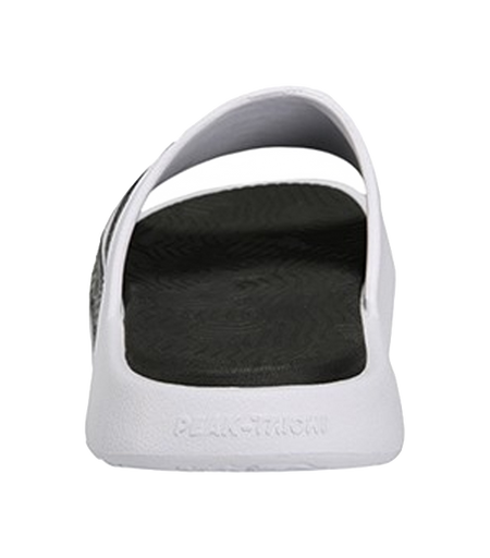 PEAK Style Extreme Slides - Classic Retro Design, Silent & Slip-Resistant Unisex White Black 
