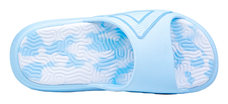 PEAK Tai Ji 1.0 Unisex Slides - EVA Rubber Sole, Silent & Slip-Resistant Unisex Sky Blue 