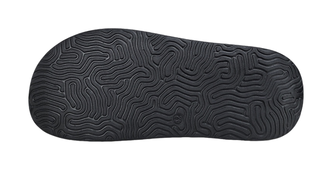 PEAK Tai Ji1.0 Abrasion Resistant Cushioning Slide Slippers Men's Black Pink 