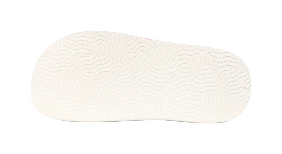 PEAK Tai Ji1.0 Abrasion Resistant Cushioning Slide Slippers Unisex Canvas White Blue 