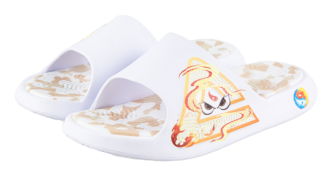 PEAK Tai Ji1.0 Cushioning Slip Resistant Abrasion Resistant Odor Resistant Quiet Slide Slippers Unisex 