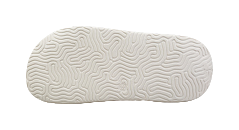 PEAK Tai Ji1.0 EVA Quiet Slide Slippers Women's Canvas White 