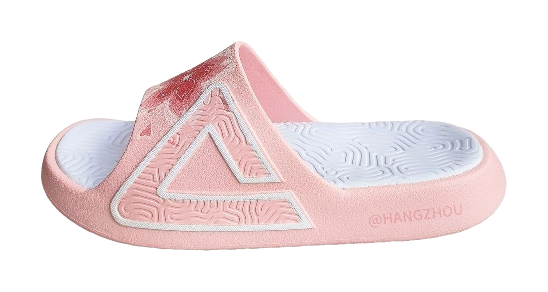 PEAK Tai Ji1.0 EVA Totem Graffiti Slip Resistant Odor Resistant Abrasion Resistant Slide Slippers Unisex 