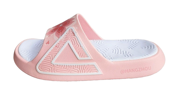 PEAK Tai Ji1.0 EVA Totem Graffiti Slip Resistant Odor Resistant Abrasion Resistant Slide Slippers Unisex 