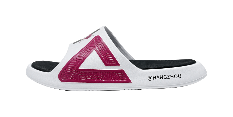 PEAK Tai Ji1.0 EVA Totem Graffiti Slip Resistant Odor Resistant Abrasion Resistant Slide Slippers Unisex 