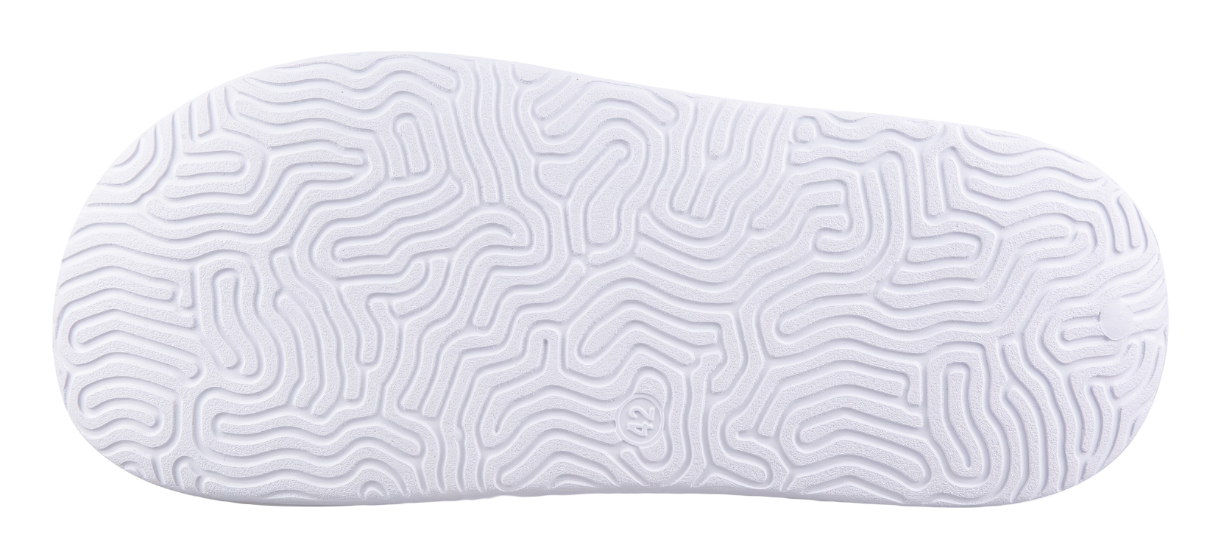 PEAK Tai Ji1.0 Odor Resistant, Abrasion Resistant Cushioning Slide Slippers Unisex White Purple 