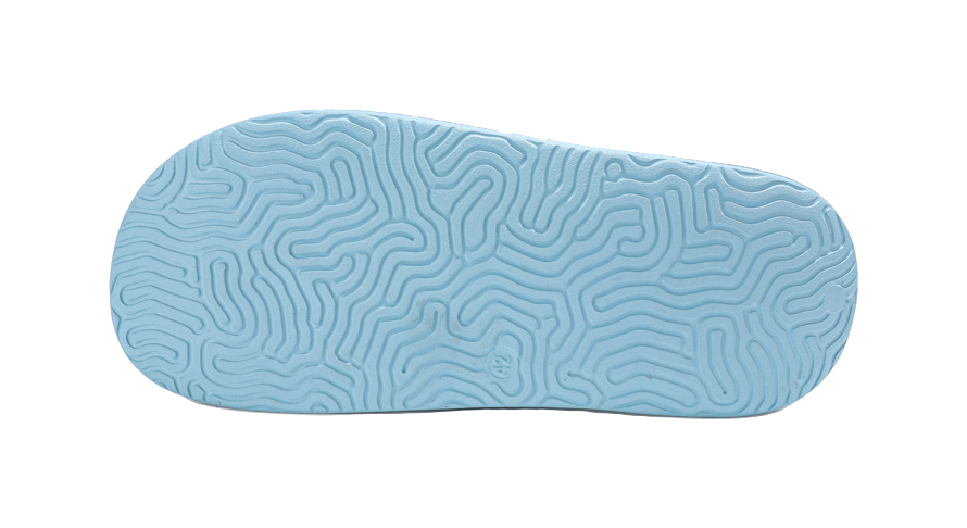 PEAK Tai Ji1.0 Quiet Abrasion Resistant Cushioning Slide Slippers Men's Vintage Blue 