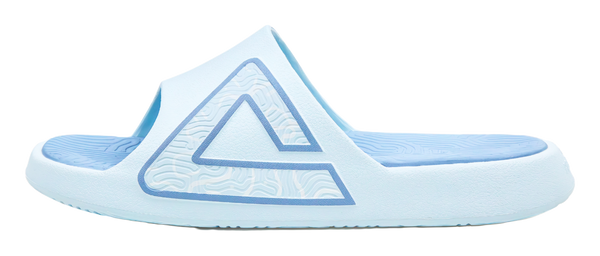 PEAK Tai Ji1.0 Quiet Slip Resistant Abrasion Resistant Slide Slippers Unisex Blue 