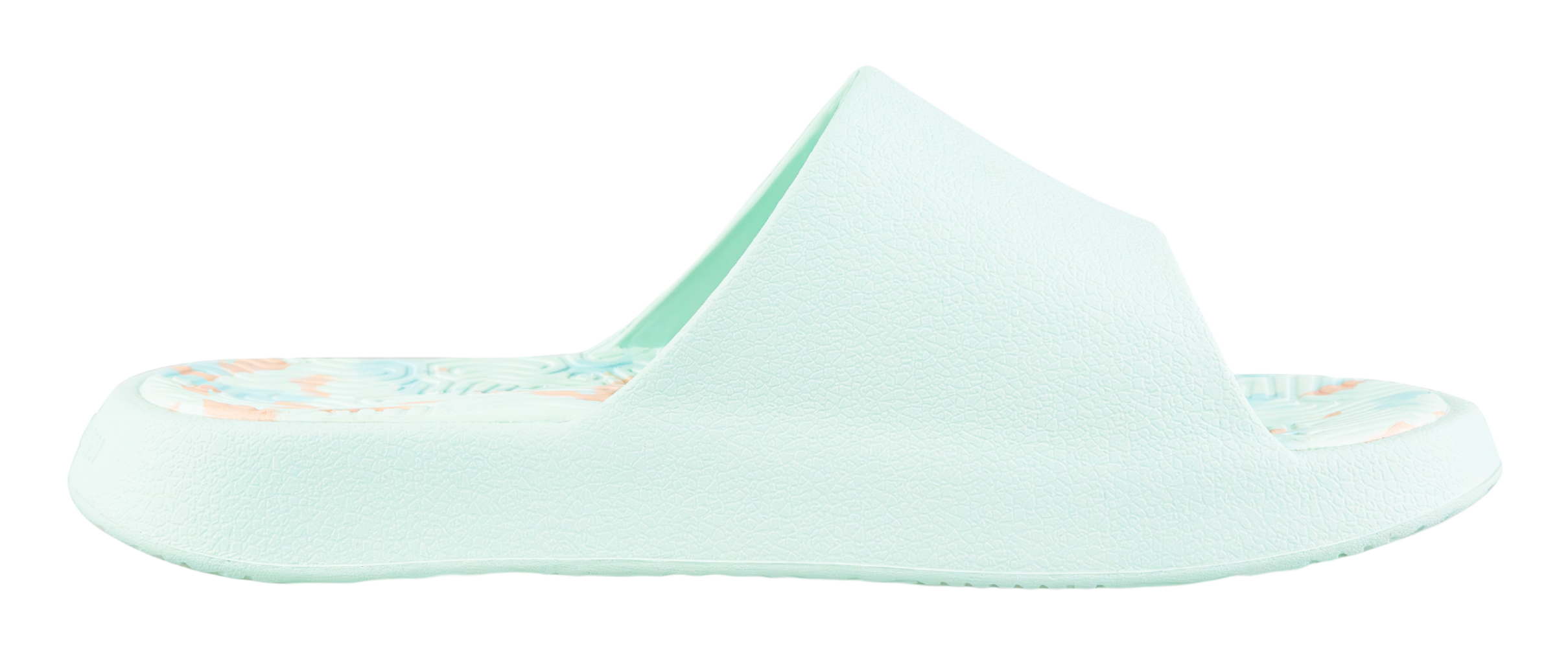 PEAK Tai Ji1.0 Quiet, Odor Resistant, Abrasion Resistant Slide Slippers Unisex Green Pink 