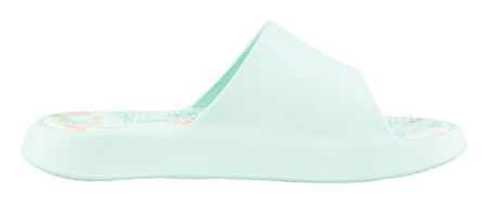 PEAK Tai Ji1.0 Quiet, Odor Resistant, Abrasion Resistant Slide Slippers Unisex Green Pink 