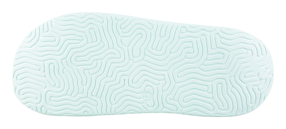 PEAK Tai Ji1.0 Quiet, Odor Resistant, Abrasion Resistant Slide Slippers Unisex Green Pink 