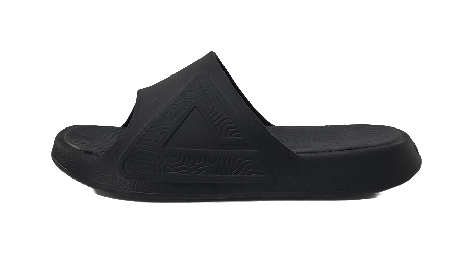 PEAK Tai Ji1.0 Slide Slippers Unisex All Black 