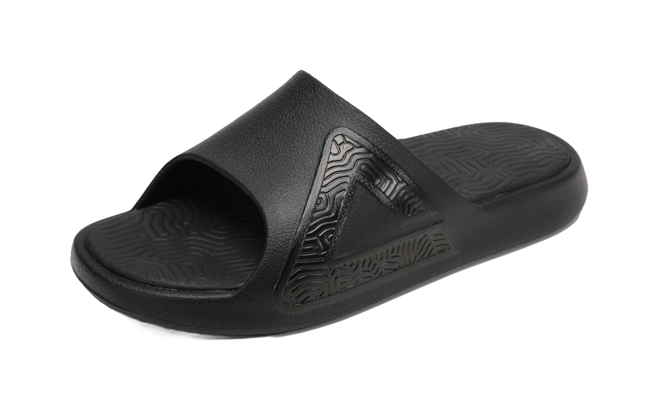 PEAK Tai Ji1.0 Slide Slippers Unisex All Black 