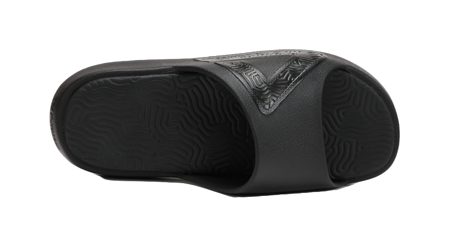 PEAK Tai Ji1.0 Slide Slippers Unisex All Black 