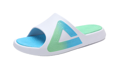 PEAK Tai Ji1.0 Slide Slippers Unisex Blue Green 