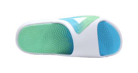 PEAK Tai Ji1.0 Slide Slippers Unisex Blue Green 